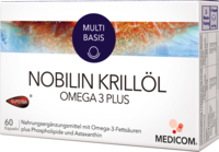 NOBILIN Krillöl Omega-3 Plus Kapseln